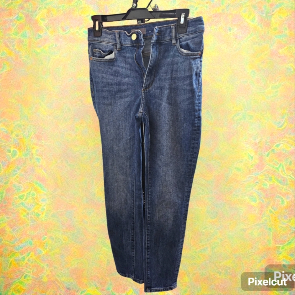 DL1961 High Rise Instasculpt Florence Skinny Ankle Jeans